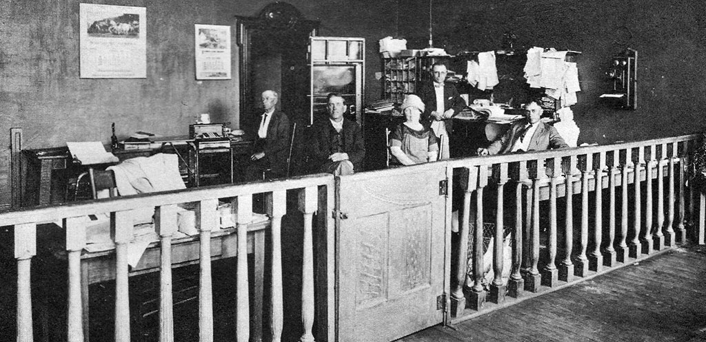 Original office in 1911